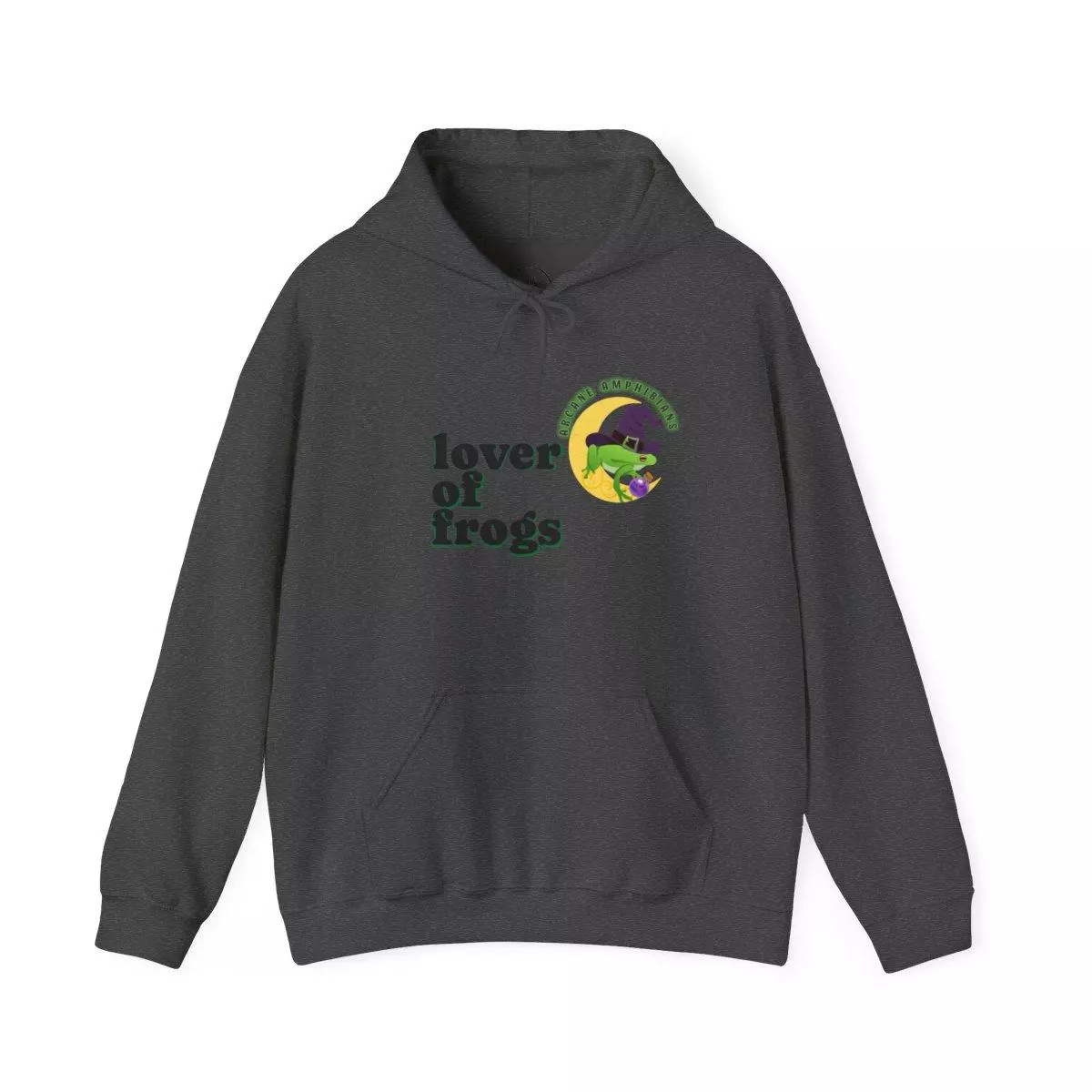 plant/Lover of frogs Arcane Amphibians Hoodie-1