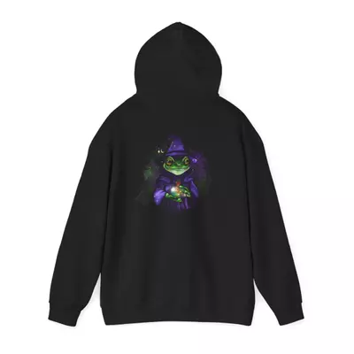 plant/Lover of frogs Arcane Amphibians Hoodie-6-thumbnail