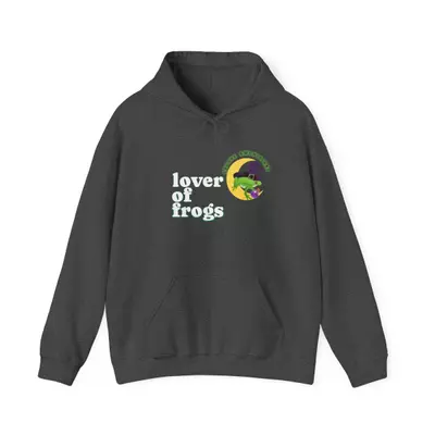 plant/Lover of frogs Arcane Amphibians Hoodie-3-thumbnail
