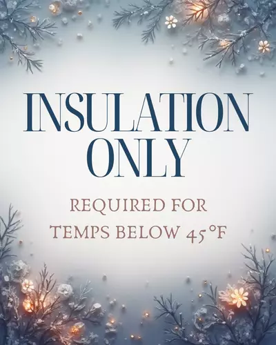 insulation/INSULATION ONLY- required for temps below 45°F ❄️-0-thumbnail