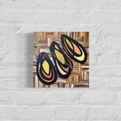 plant/1002 “Lady Slippers” - Original Painting (orig. $75)-1-thumbnail