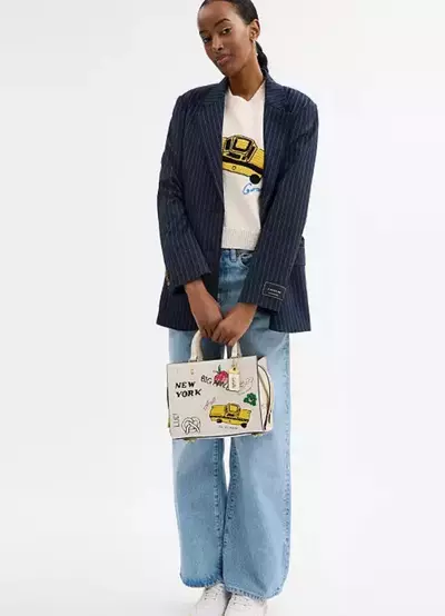 plant/Coach Rouge 25 Sketch Print- NWT-1-thumbnail