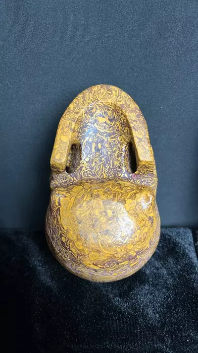 plant/4.5in Calligraphy Jasper Skull-4-thumbnail