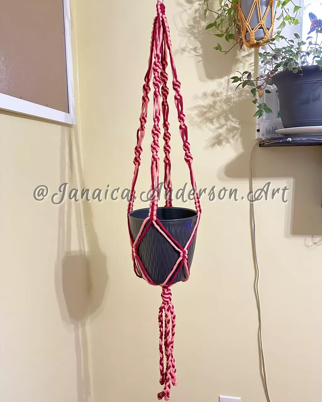 plant/4020 Macramé Plant Hanger-SMALL.65-0