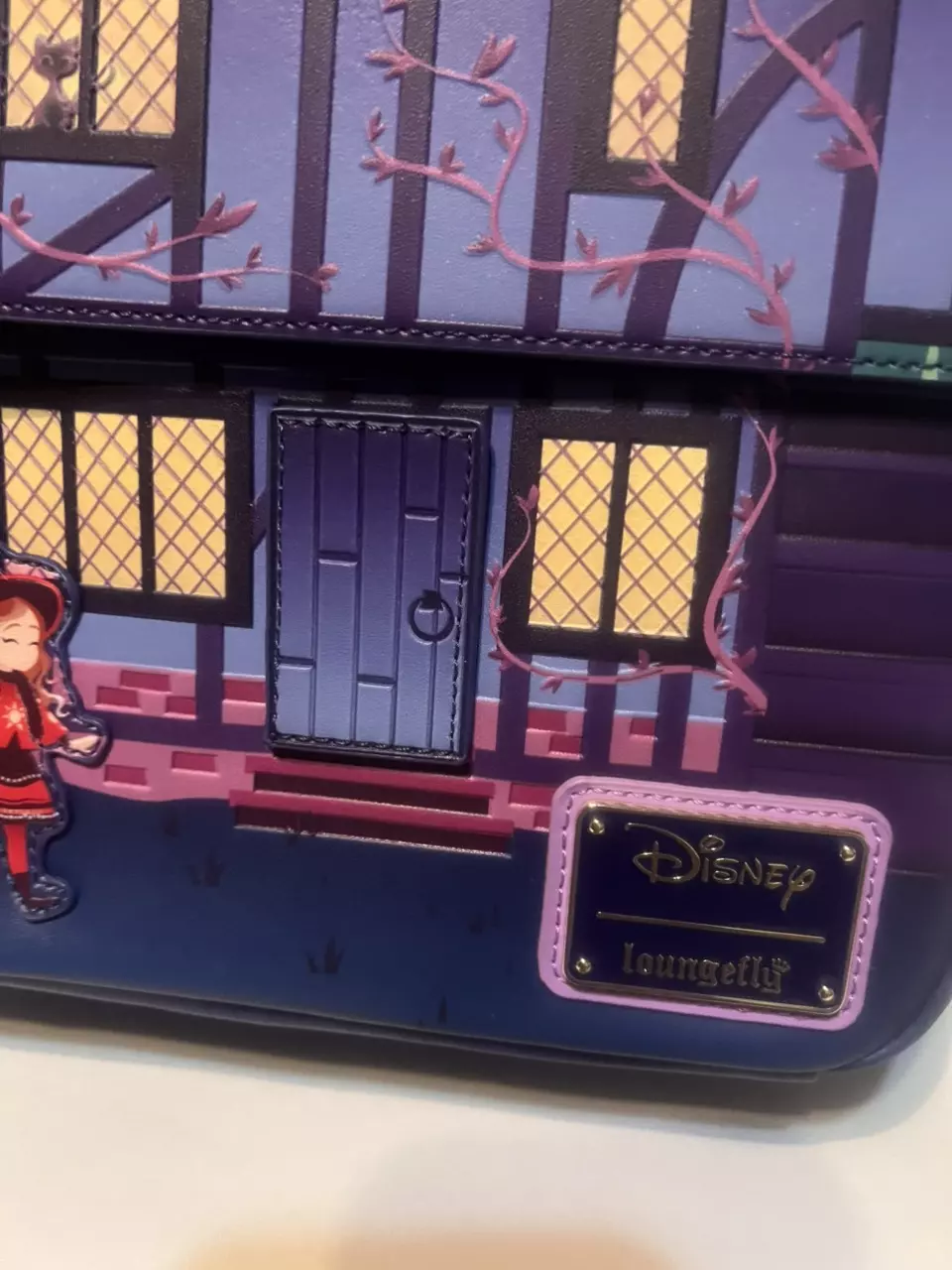 plant/Loungefly Disney Hocus Pocus Sanderson Sisters' House Mini Backpack.-1