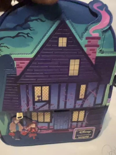 plant/Loungefly Disney Hocus Pocus Sanderson Sisters' House Mini Backpack.-0-thumbnail