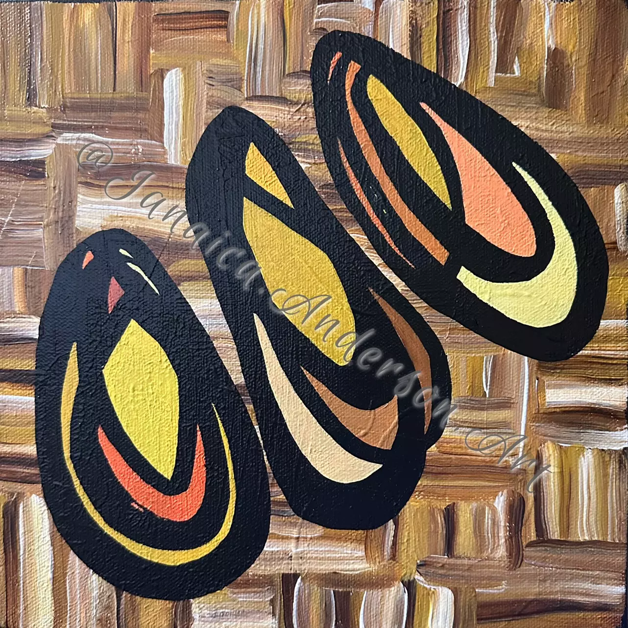 plant/1002 “Lady Slippers” - Original Painting (orig. $75)-2