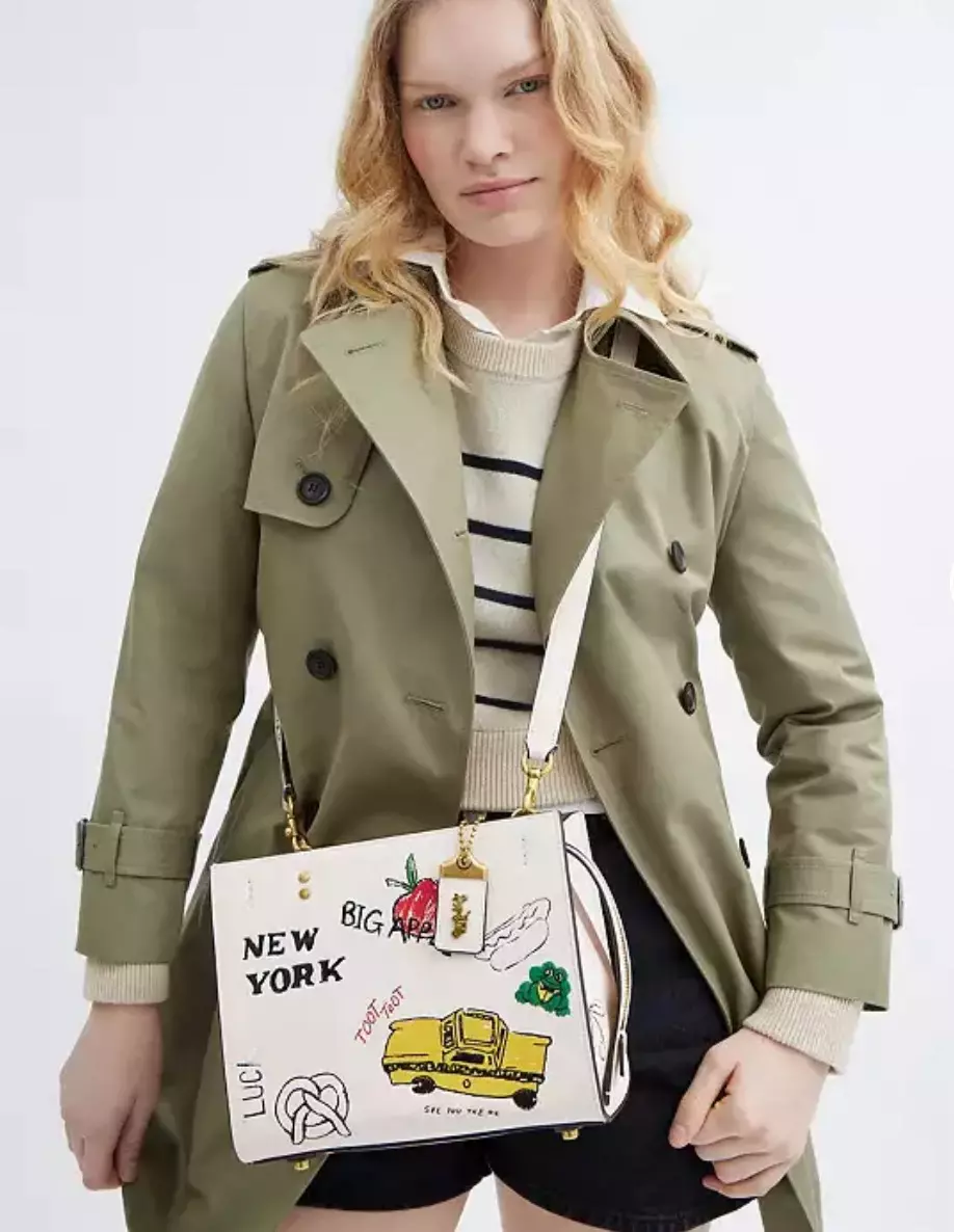 plant/Coach Rouge 25 Sketch Print- NWT-2