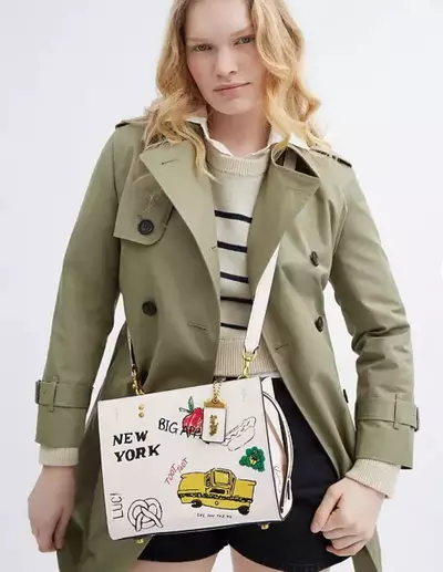 plant/Coach Rouge 25 Sketch Print- NWT-2-thumbnail