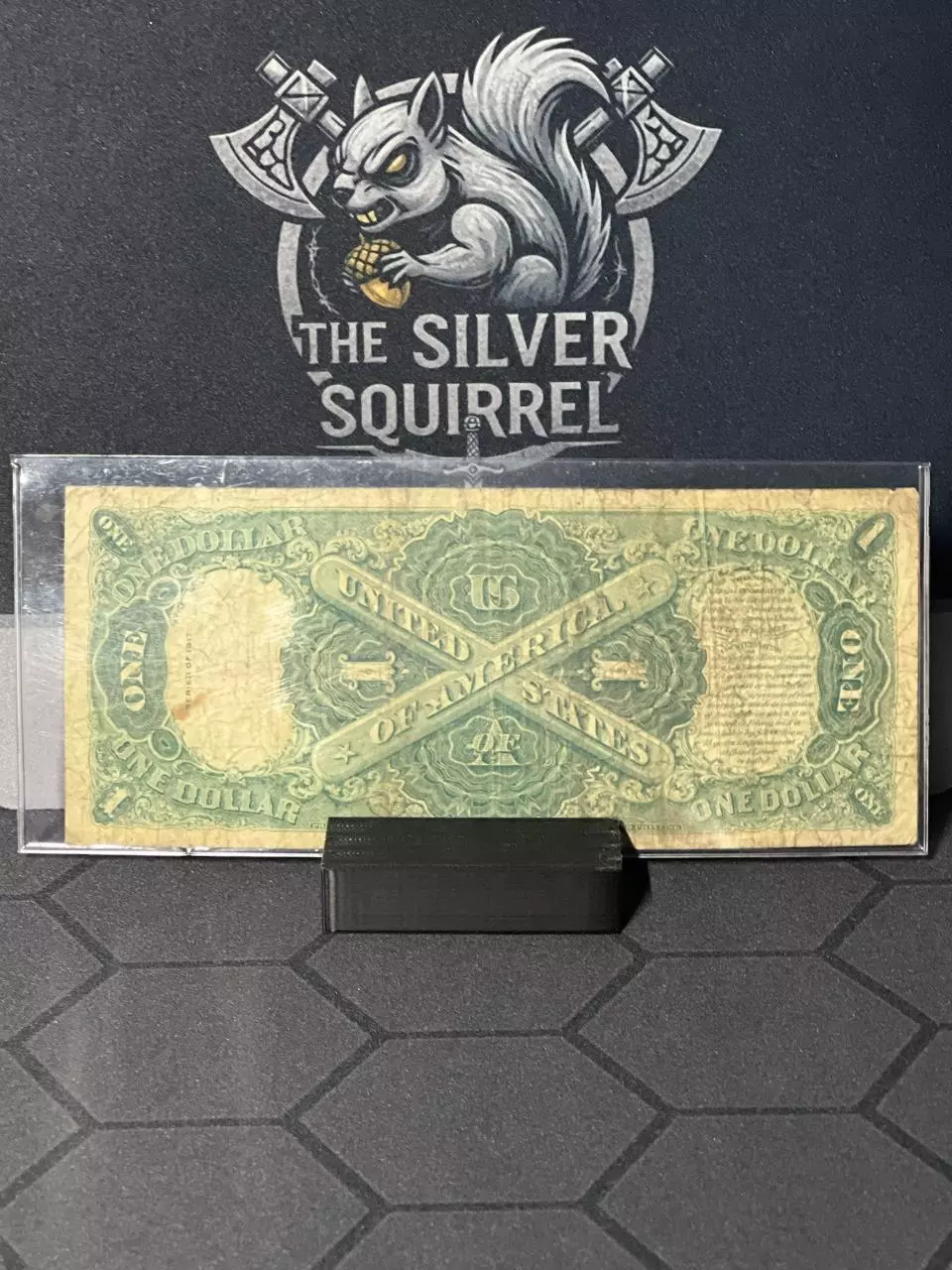 plant/1917 Sawhorse $1 Bill-1