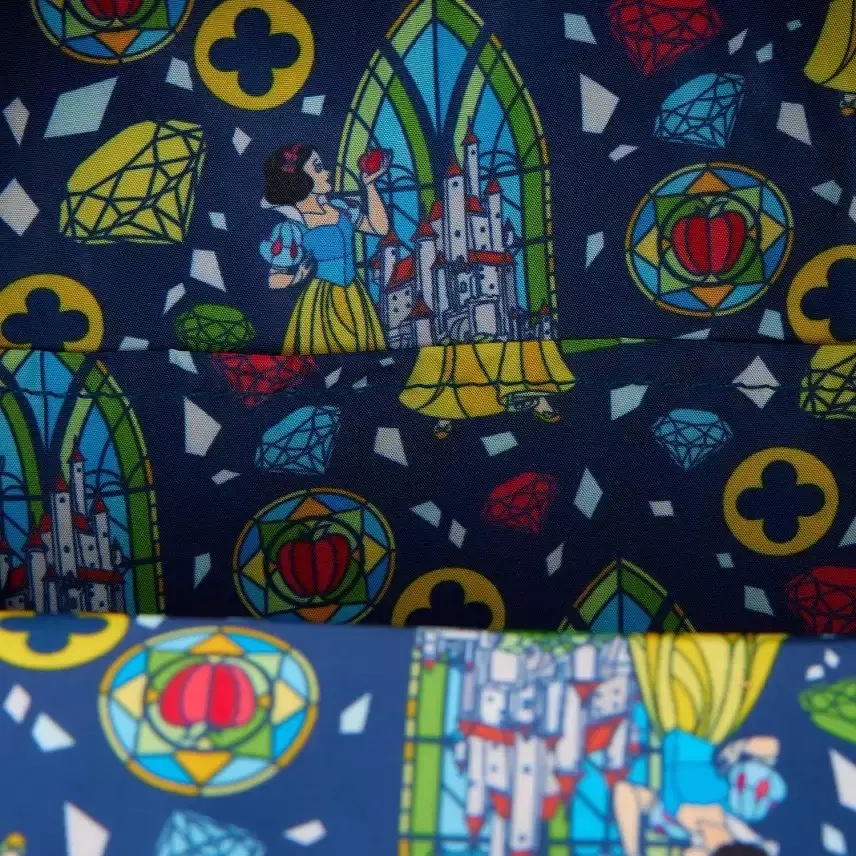 plant/Loungefly Disney Princess Stained Glass Collection Snow White Mini Backpack NWT-2