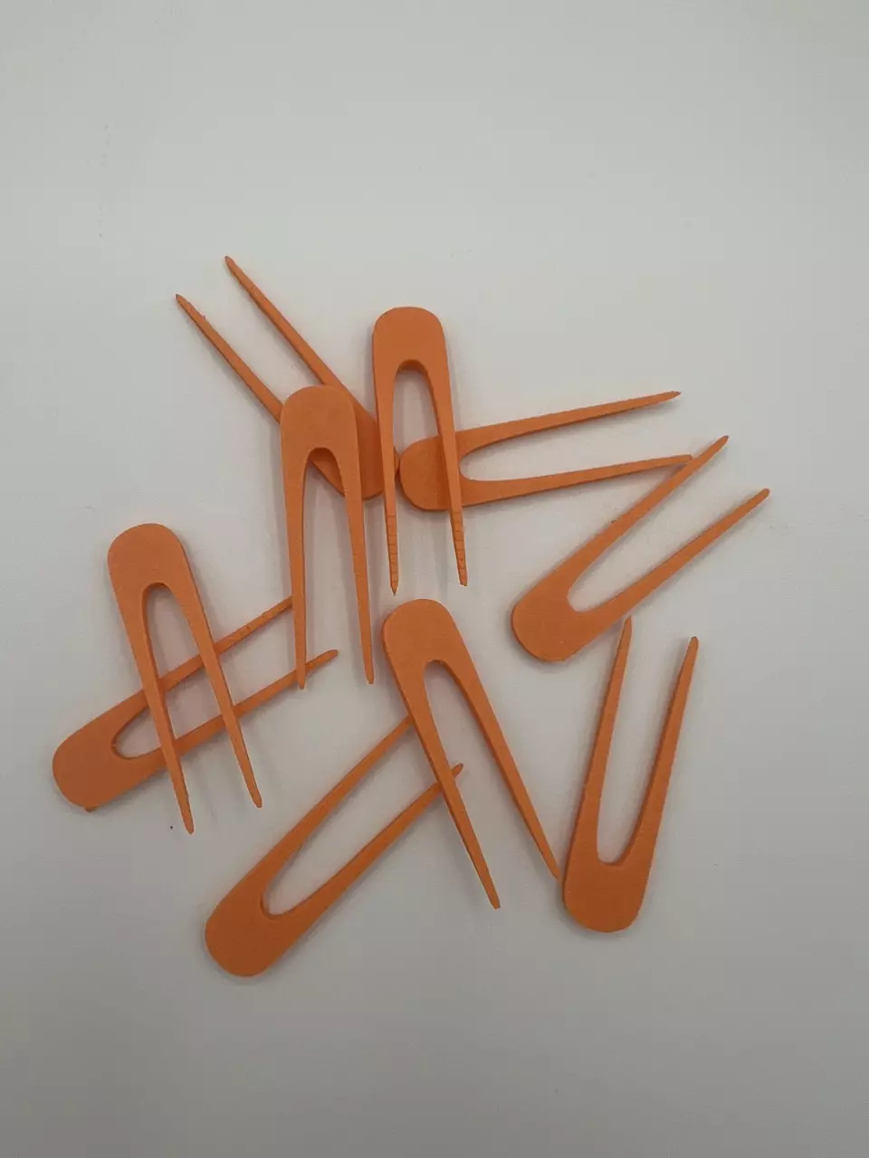 plant/Propagation pins, set of 10, orange-0