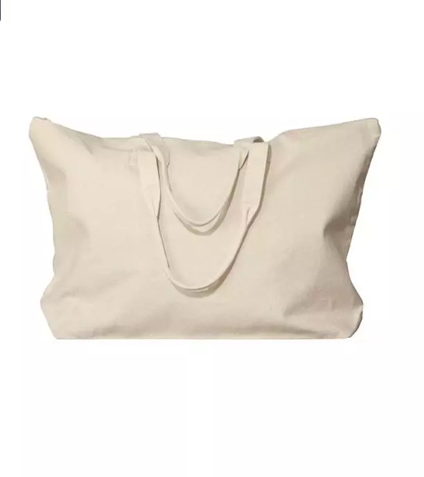 plant/Zippered canvas tote bag-1