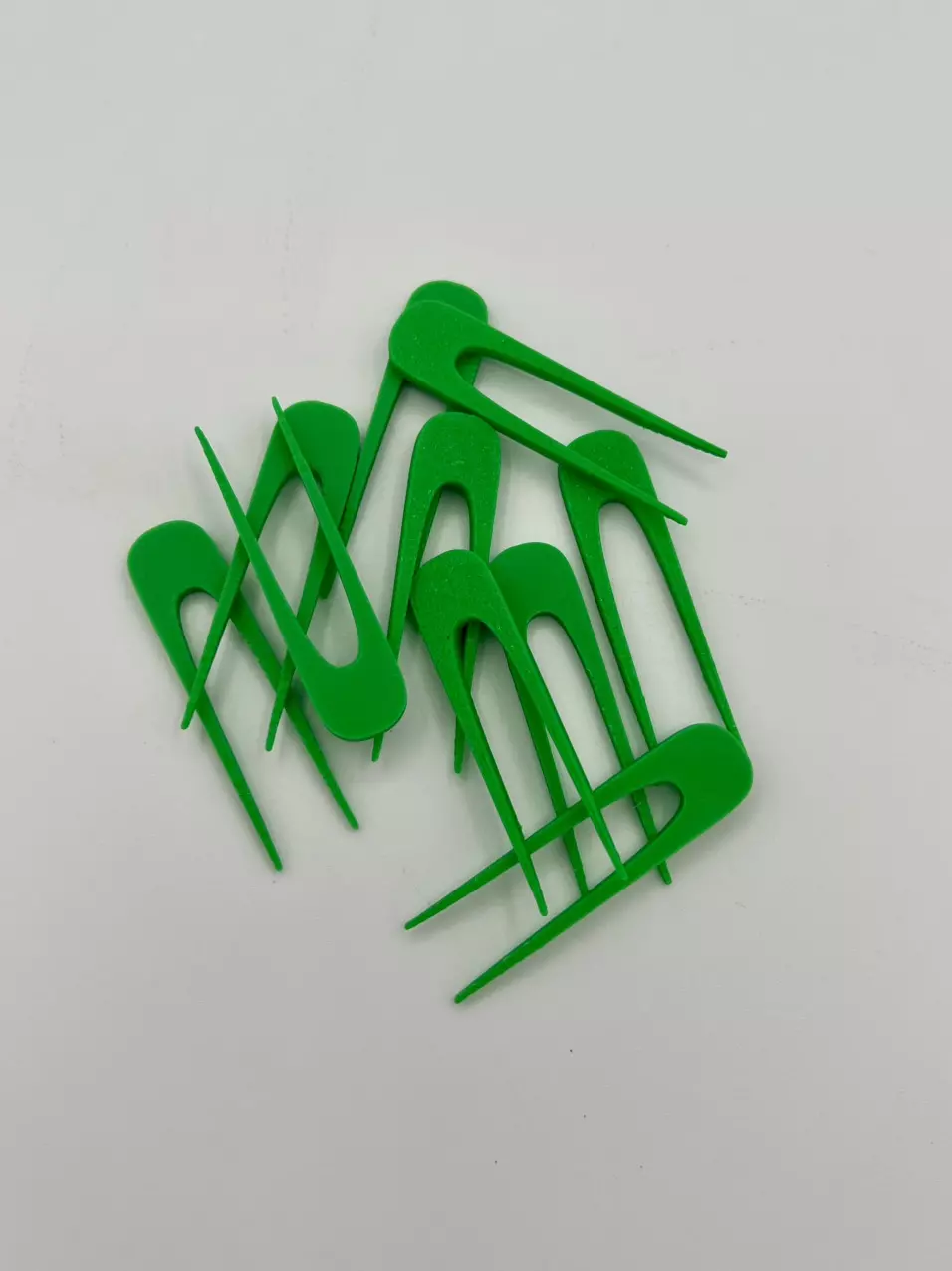 plant/Propagation pins, set of 10, green-0