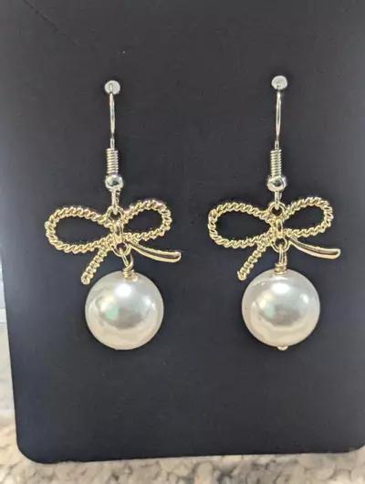 plant/Bow Earrings-0-thumbnail