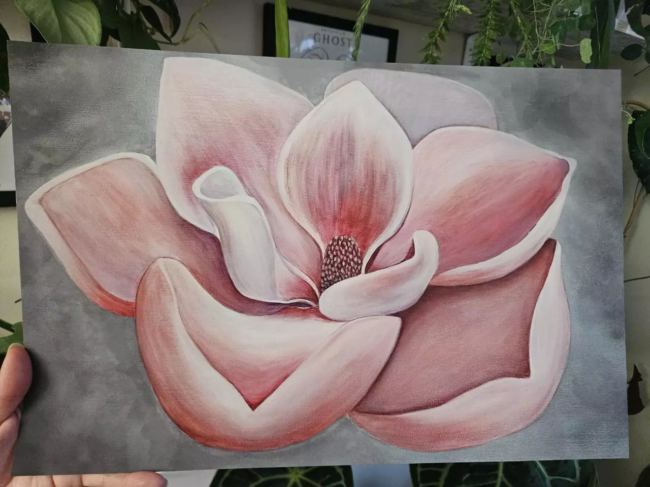 plant/12x18" magnolia print.-0