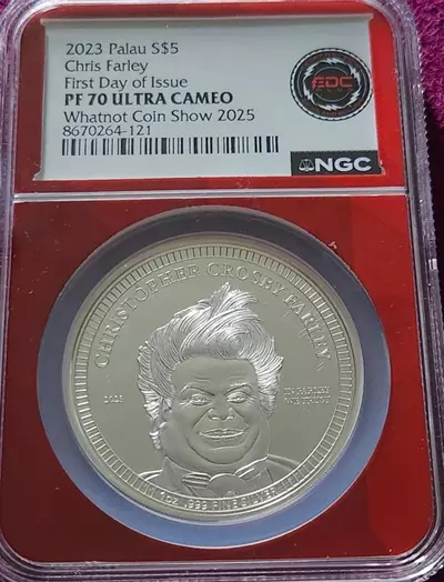 plant/2023 Palau PF70 $5 Chris Farley-0-thumbnail