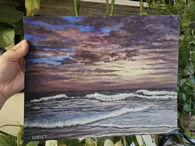 plant/11x14 inch seascape print-0-thumbnail