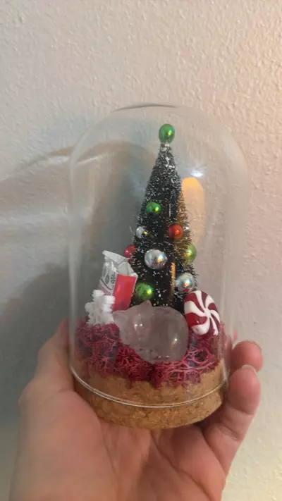 plant/Sleepy Kitty Christmas Cloche-0-thumbnail