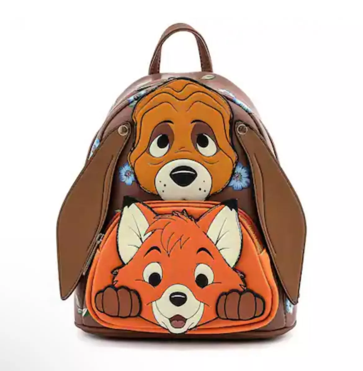 plant/Disney Fox and Hound Todd and Copper Cosplay Mini Backpack-0