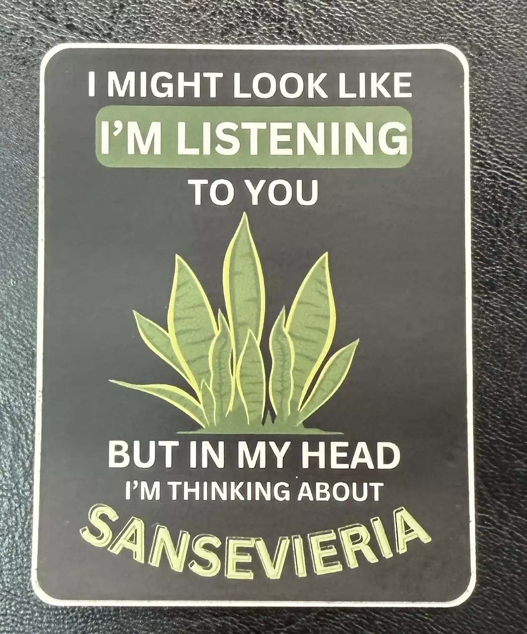 plant/Look like I’m listening stickers-0