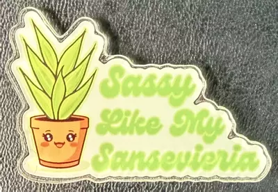 plant/Sassy Like My Sanseveria magnet-0-thumbnail