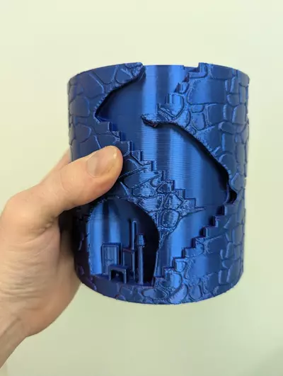 plant/3d printed secret passageway pot-1-thumbnail