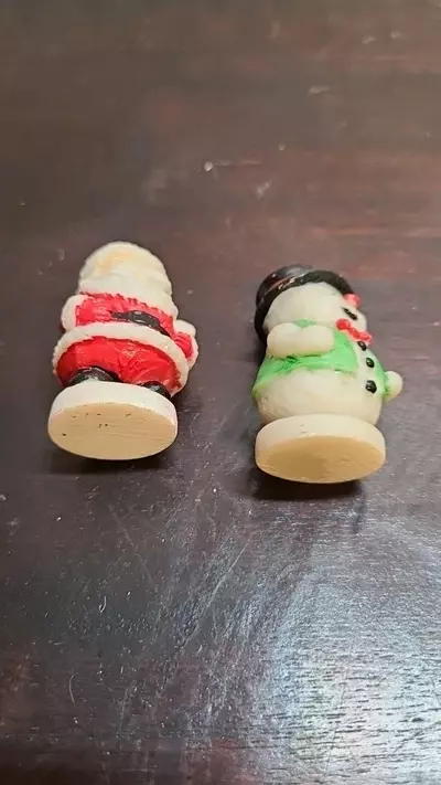 plant/Santa and Snowman Resin Decorations-2-thumbnail