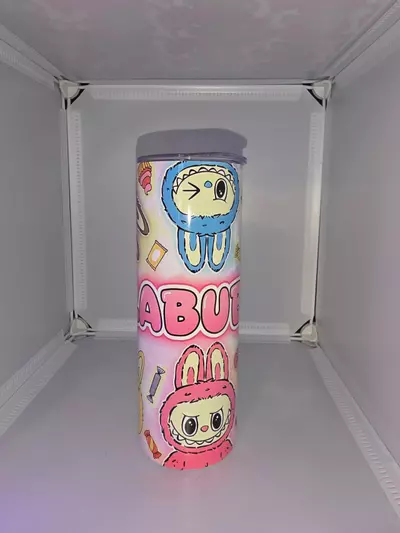 plant/Labubu Tumbler w/Straw-0-thumbnail