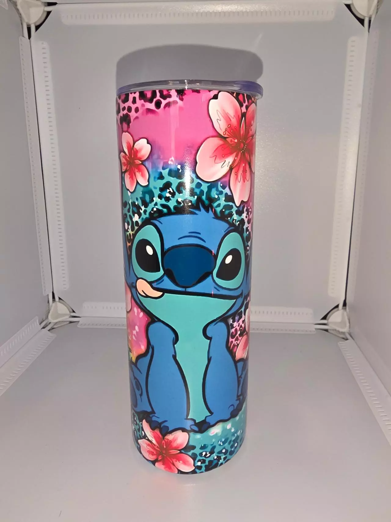 plant/Stitch Tumbler w/Straw-0