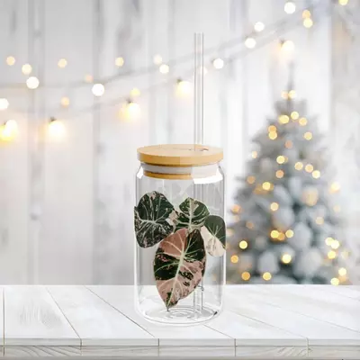 plant/'Black Velvet Pink' Glass Sipper-0-thumbnail