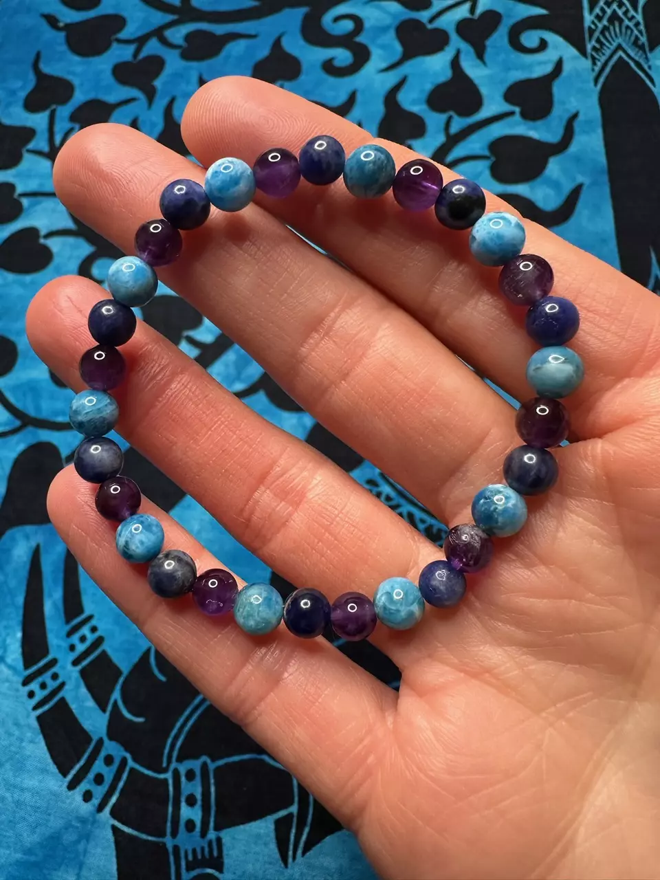 plant/Upper Chakra bracelet-0