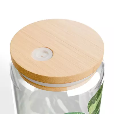 plant/'Thai Constellation Monstera' Glass Sipper-2-thumbnail