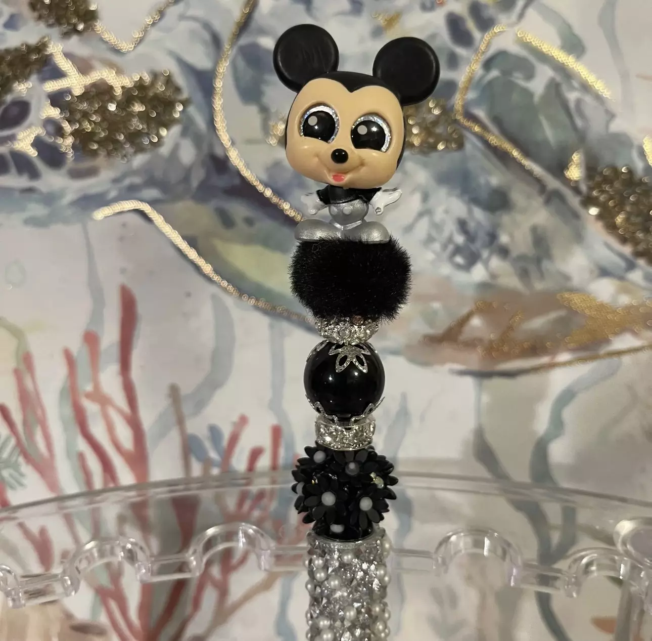 Silver Mickey Mouse Pen