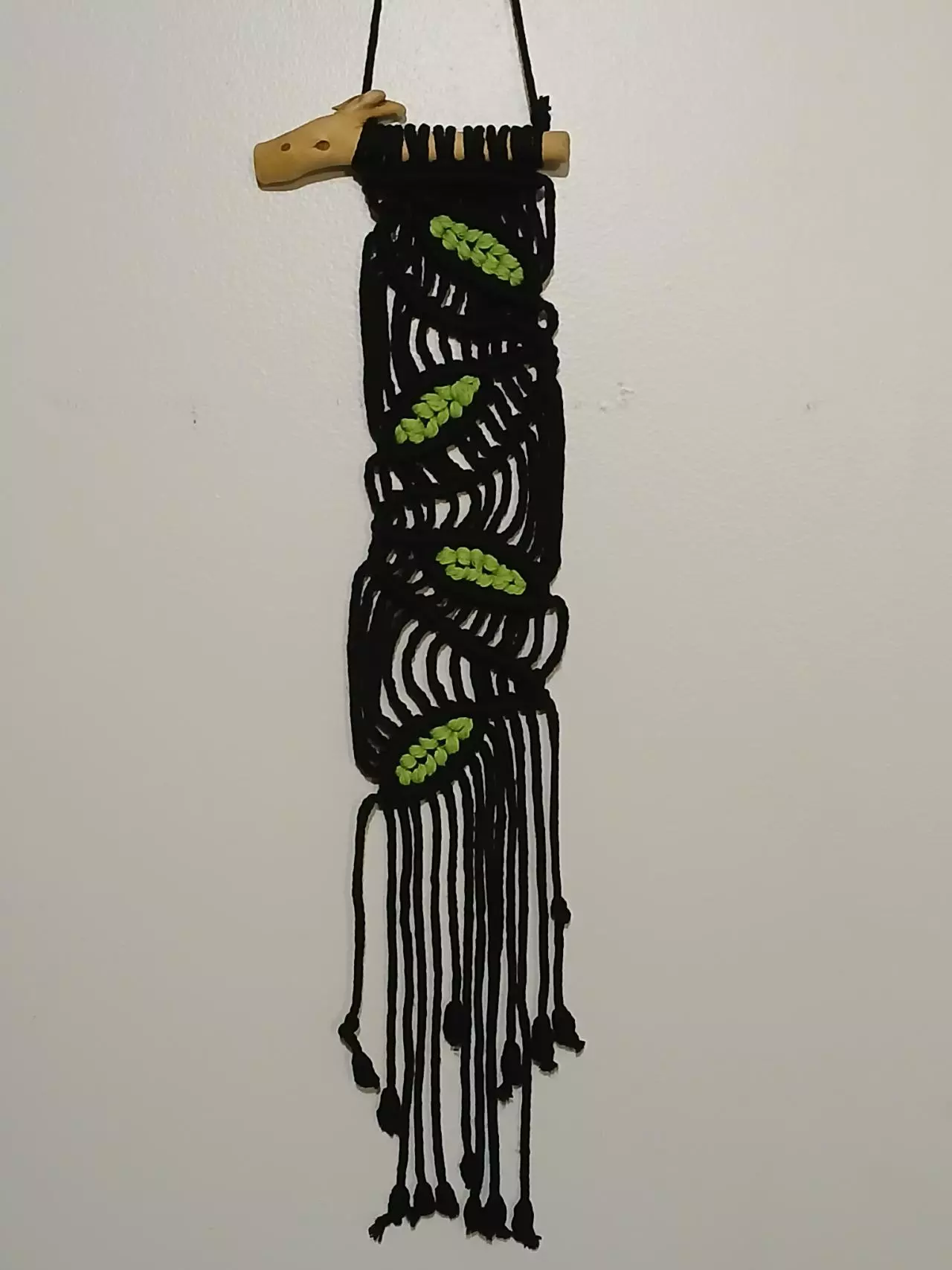 plant/Macrame Leaves Wall Hanging-0