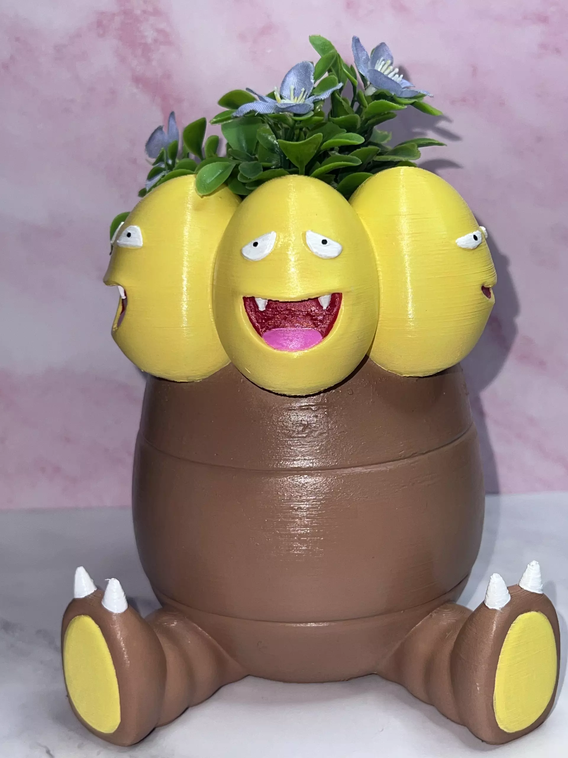 plant/Exeggutor Pokemon Flower Succulent Pot Planter 3D Printed Hand Painted WYSIWYG-0