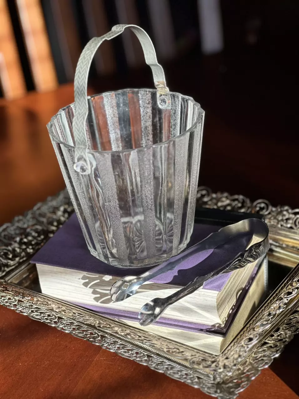 plant/Ice Bucket & Tongs-0