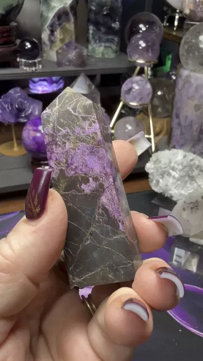 plant/Atlantisite tower 3” tall-3-thumbnail