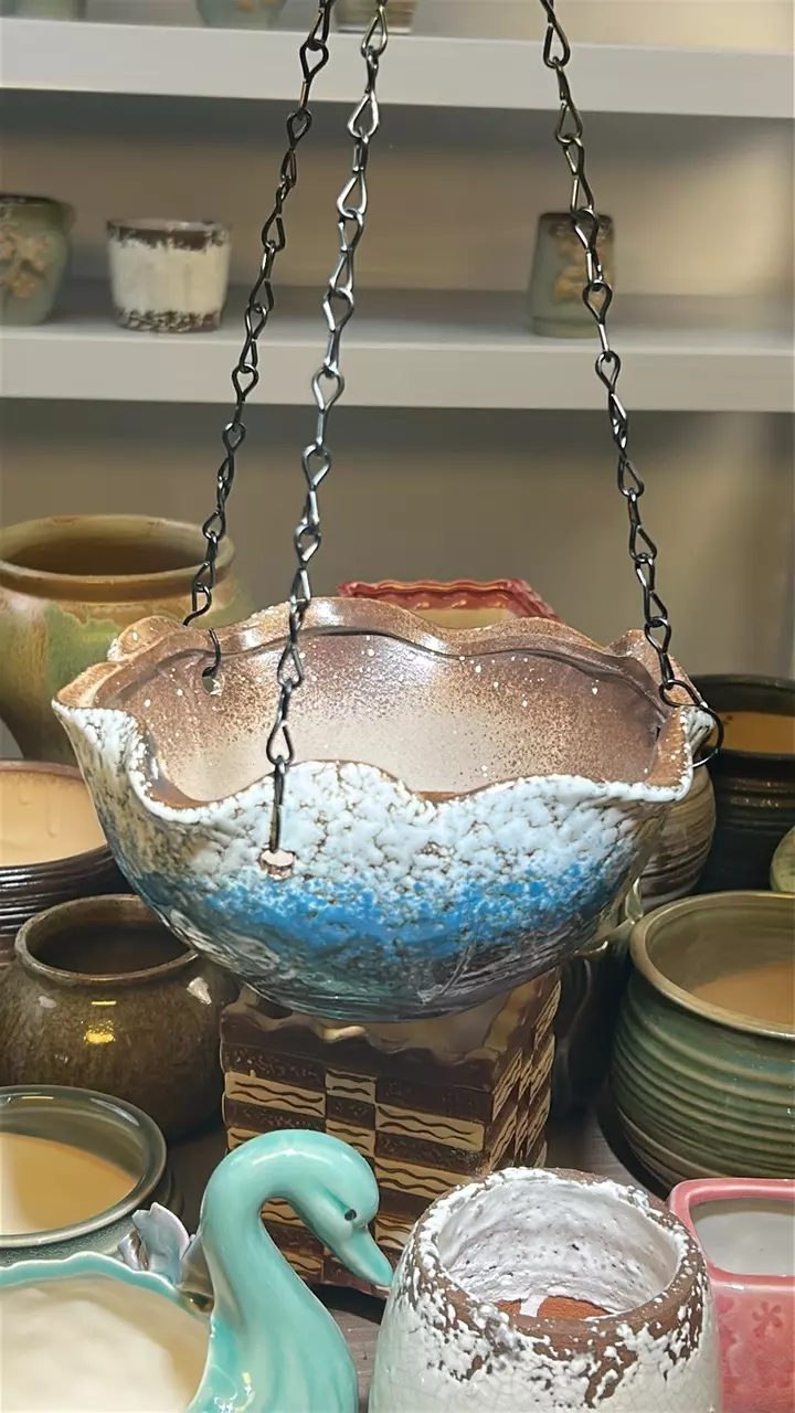 plant/Hanging planter with chains-0