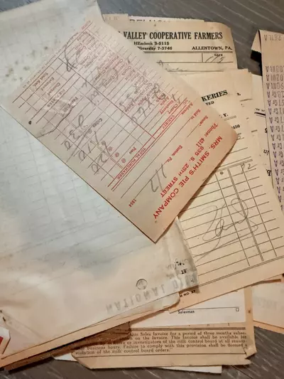 free_shipping/Vintage Receipts Random 5 pack-0-thumbnail