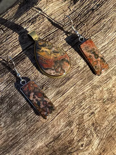 plant/Leopard Skin Jasper Set-0-thumbnail