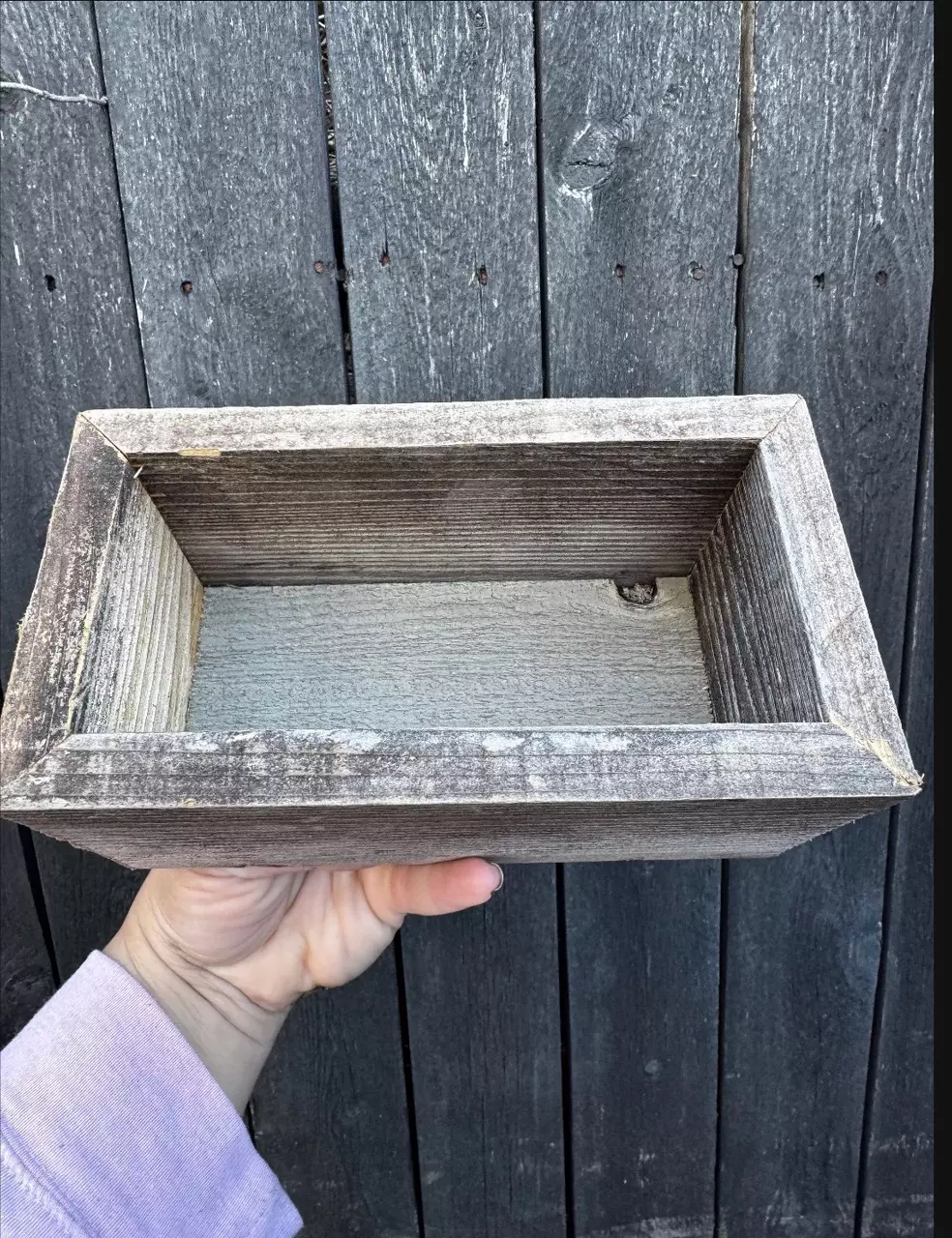 plant/Wooden Planter-1