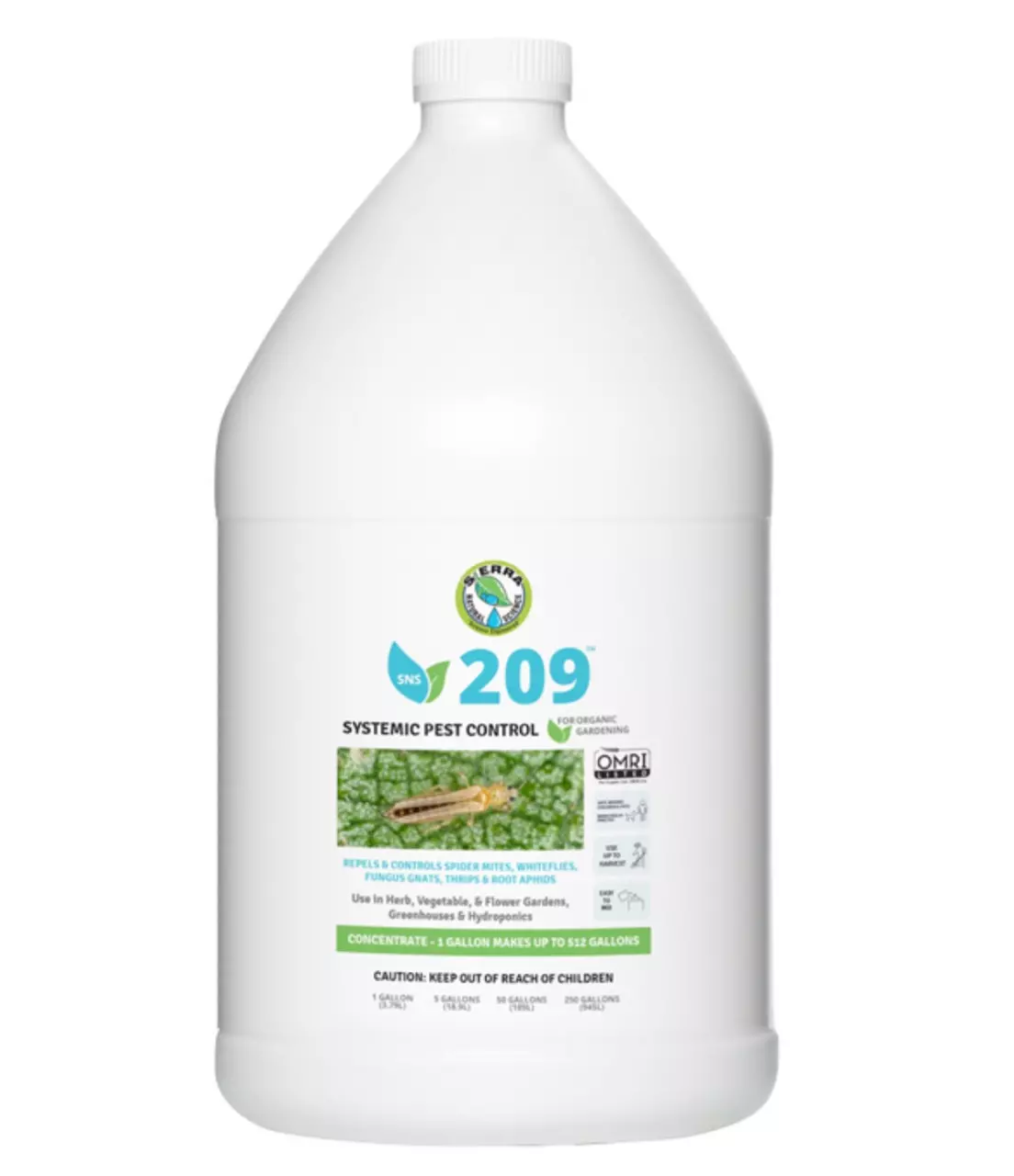 plant/SNS 209 1 gallon , liquid systemic pest control-0