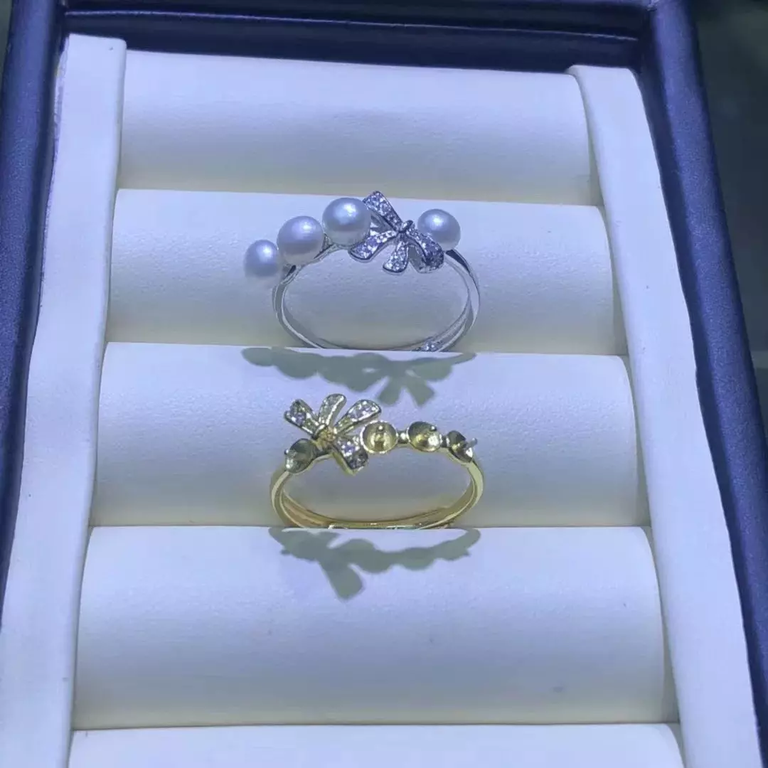 plant/S925 ring accessories no pearls including-2