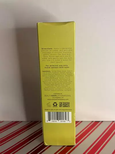 plant/Sunny Daze Glisten-Glow Facial Gel Enzyme Scrub-1-thumbnail