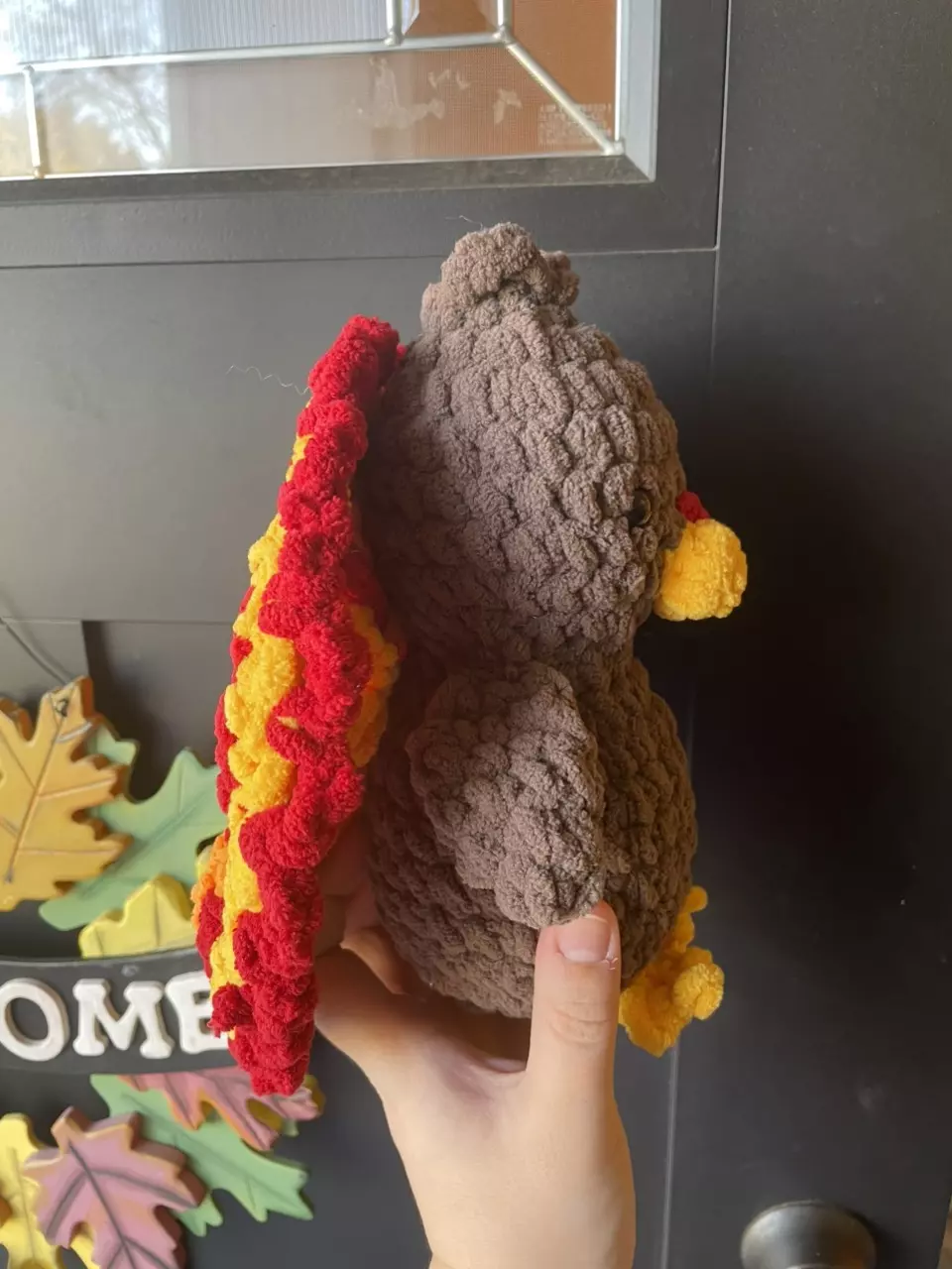 plant/Crochet Turkey Plushie-1