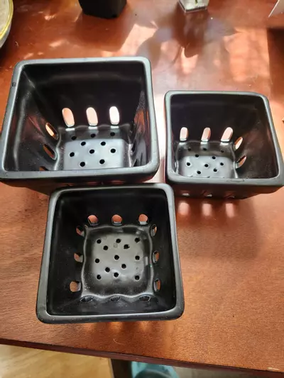 plant/Orhid  ceramic pots ×3.-0-thumbnail