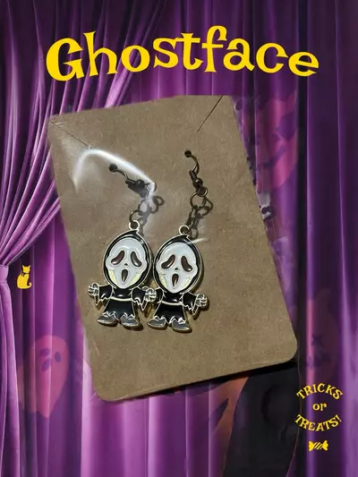 plant/Horror Film Faves— 😱 Earrings-0-thumbnail