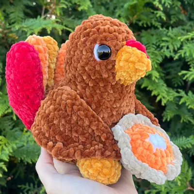 plant/🦃🥧PDF CROCHET PATTERN: Thanksgiving Turkey! (NOT a physical product!)-2-thumbnail