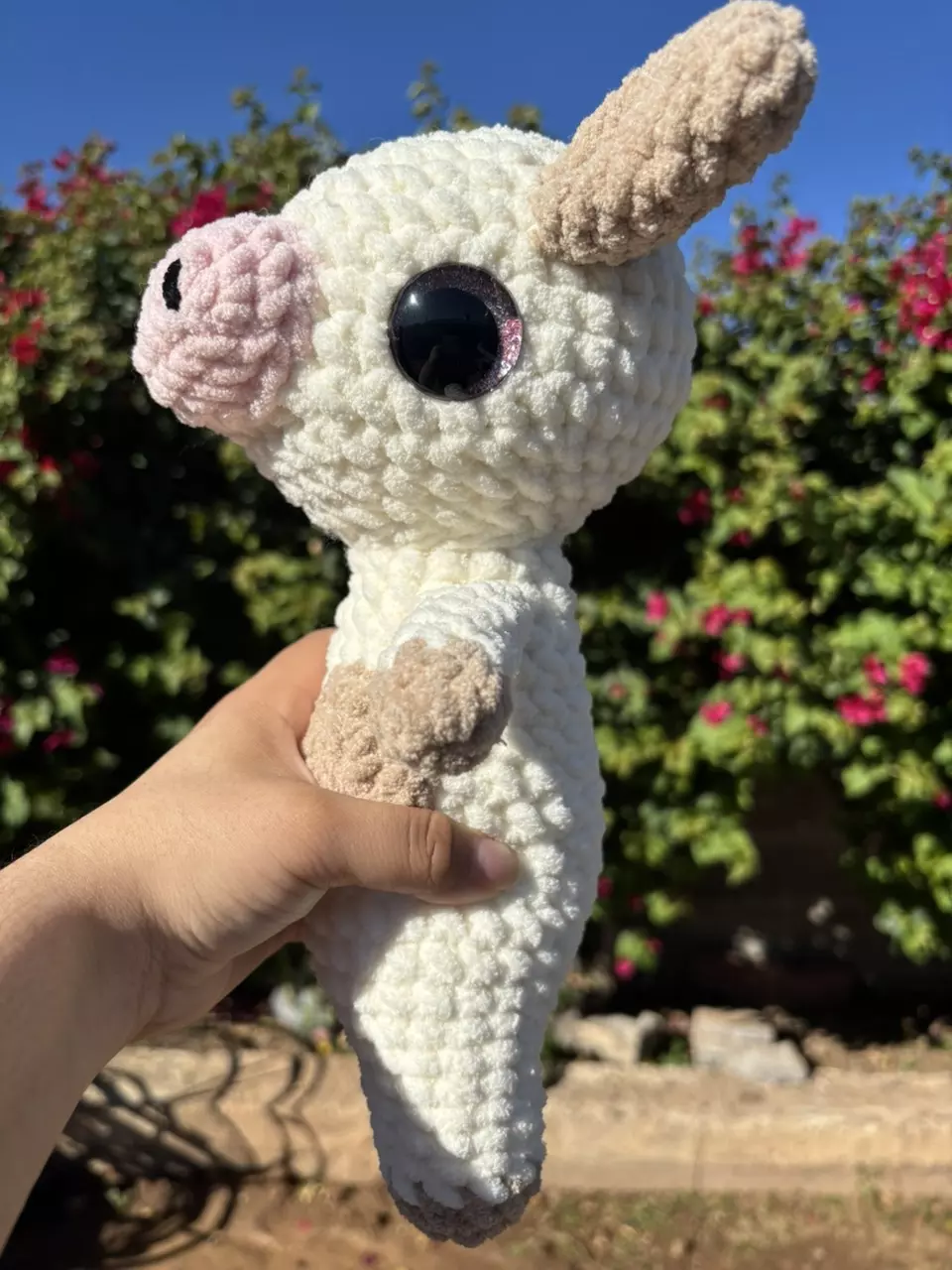 plant/Crochet Jumbo Cow Plushie-3